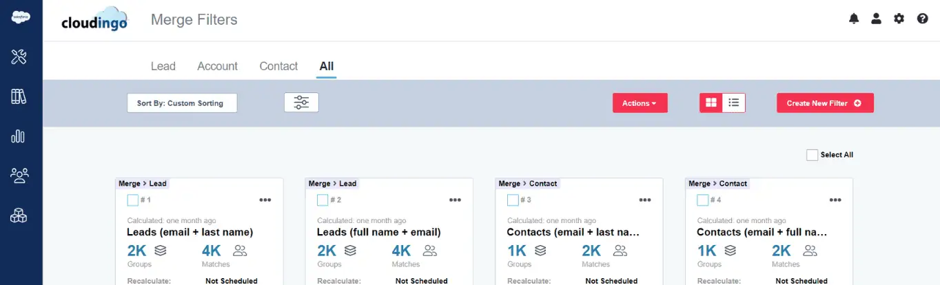 mass merge salesforce duplicates