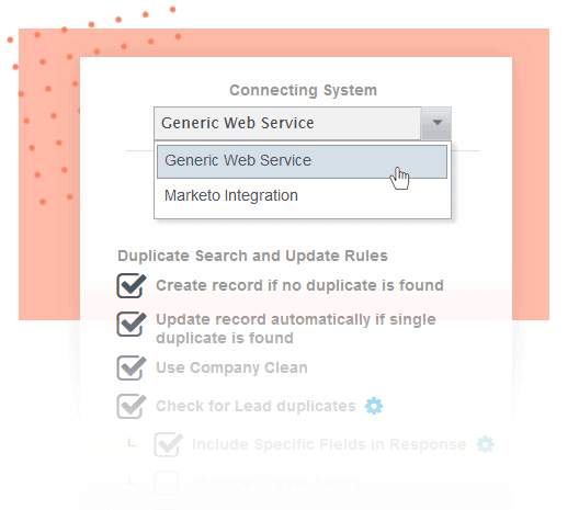 Sync data to Salesforce