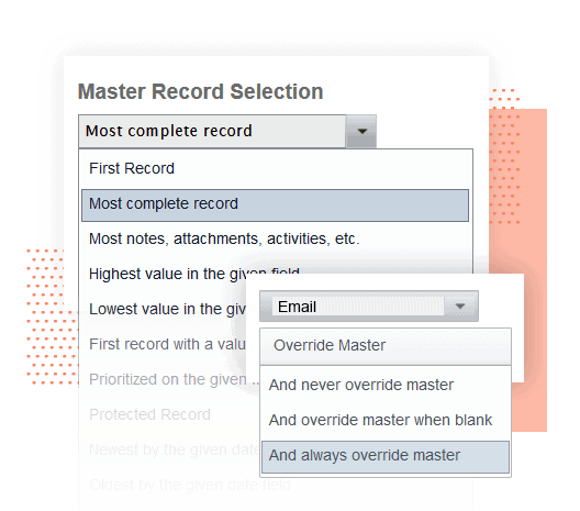 duplicate management