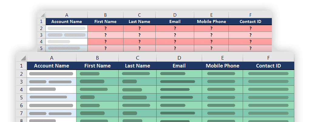 Find data in Salesforce